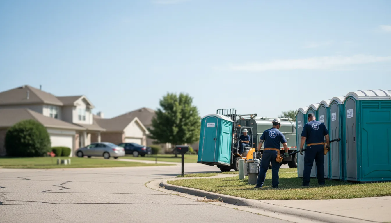 Porta Potty Rental in Fleming, OH near me